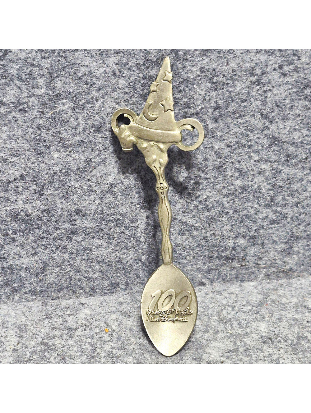 Disney Sorcerer Mickey Walt Disney World 100 Years of Magic Spoon 2001